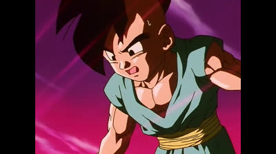 Dragon Ball GT (en castellano) capitulo 32 - ¡Gokuh, regresa! El guerrero furioso Oob