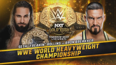 Seth "Freakin" Rollins vs Bron Breakker (WWE World Heavyweight Championship)