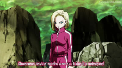 Dragon Ball Super (Jap-Sub Esp) 117 - ¡La batalla del amor! Los androides contra el universo 2
